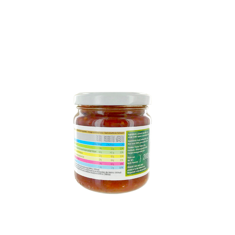 Purée piment SAMBAL OELEK 200g Pays-Bas Purée piment SAMBAL OELEK 200g Pays-Bas