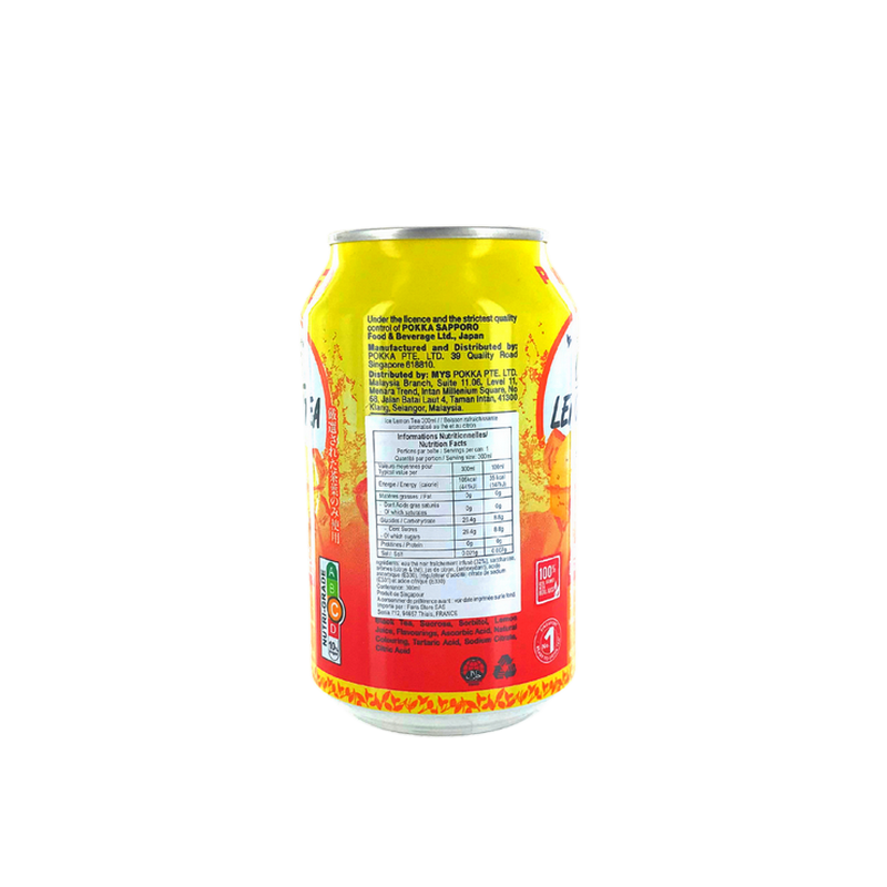 Boisson thé citron POKKA 330ml Malaysie