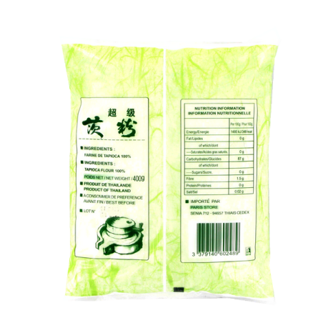 La harina de tapioca EAGLOBE 400g Tailandia