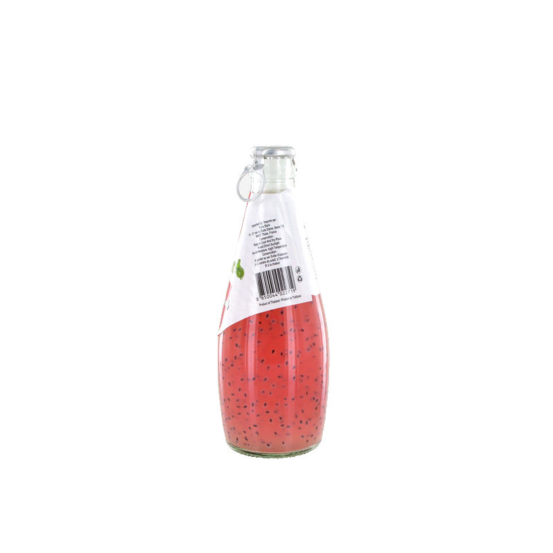 Boisson aux graines de basilic grenade 290ml Thailande