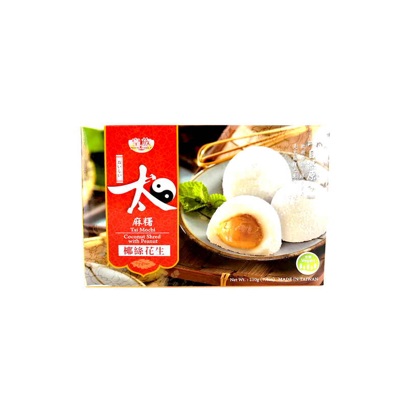 Mochi cacahuete avec coco shred ROYAL FAMILY 210g Taiwan