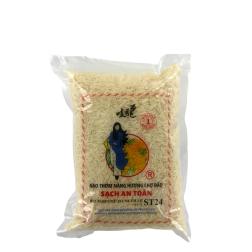 Arroz fragante largo sin residuos de pesticidas Variedad JOVEN ST24 1kg Vietnam