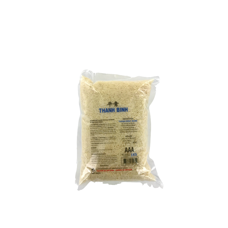 Riz long parfumé sans résidus de pesticides JEUNE FILLE variété ST24 1kg Vietnam