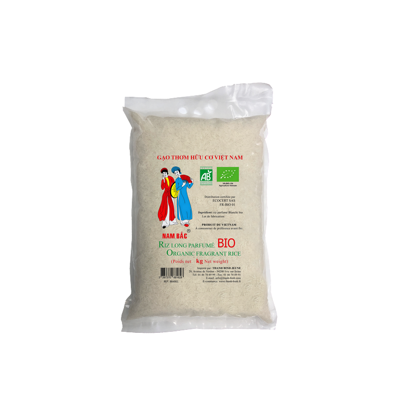 Riz long parfumé BIO 5kg Riz long parfumé BIO 5kg