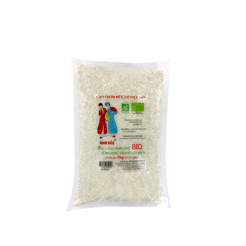 Riz long parfumé BIO 5kg Riz long parfumé BIO 5kg
