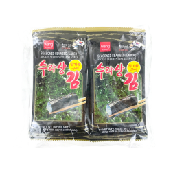 Algas tostadas secas instantáneas WANG 8x2,3g Corea del Sur