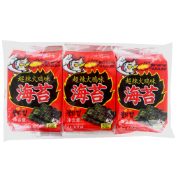 Piccante alla griglia alghe MANIDDO 3x5g Corea
