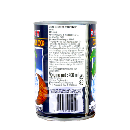 Sữa dừa SAVOY 400ml Thái Lan