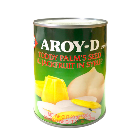 Mix fruit, jackfruit and fruit palm in syrup AROY-D 565g Thailand