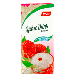 Drink lychee YEO's 1L Malaysia