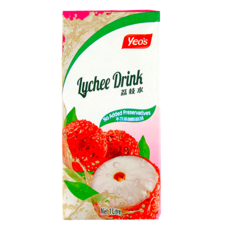 Boisson litchi YEO's 1L Malaysie