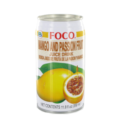 Nước xoài - chanh dây FOCO 350ml Thái Lan