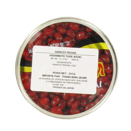 Haricot rouge Azuki sucrée HASHIMOTO 2x4x210g Japon