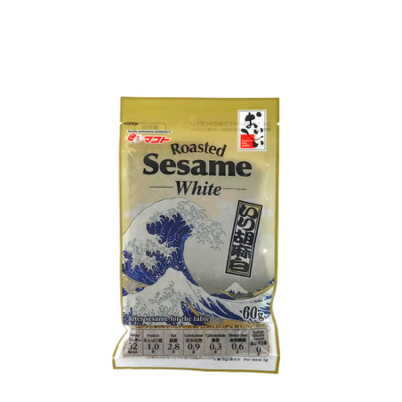 MAKOTO de sésamo blanco tostado 60g Japón