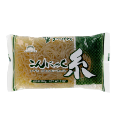 Vermicelli konjac konnyaku nero SUNPLUS 200g Giappone