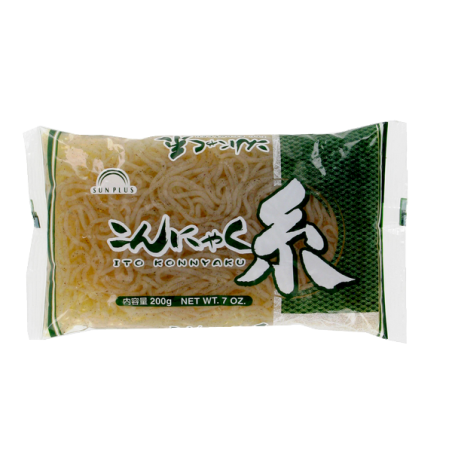 Bún Shirataki đậm SUNPLUS 200g Nhật Bản