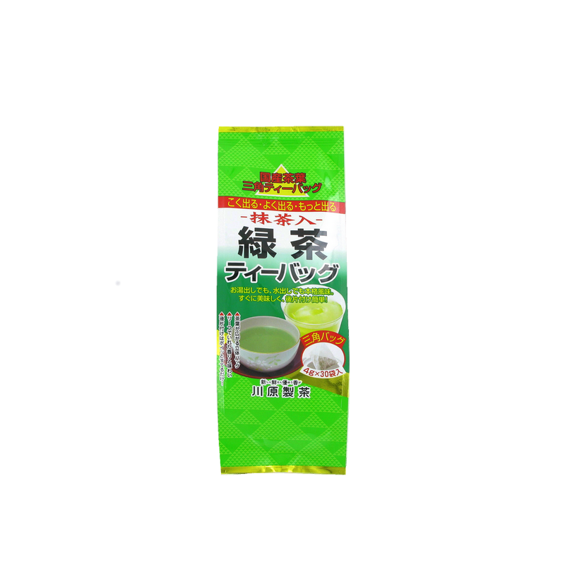 Té verde ryokucha con matcha KAWAHARA 120g Japón