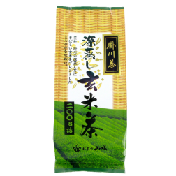 Grüner tee mit puffreis YAMASHIRO 200g Japan