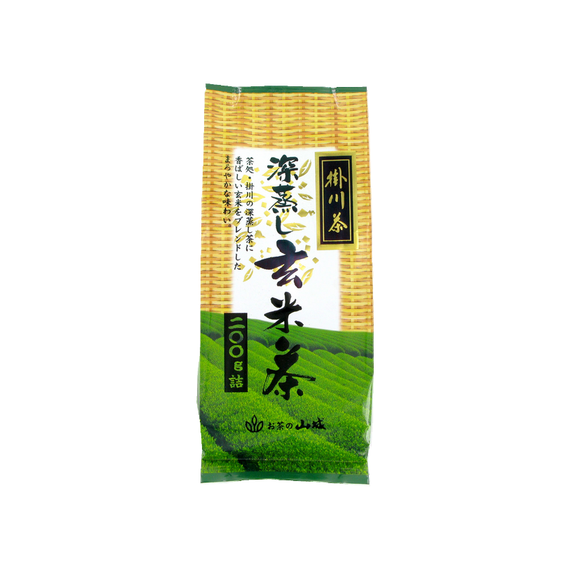 Thé vert avec riz soufflé YAMASHIRO 20x200g Japon