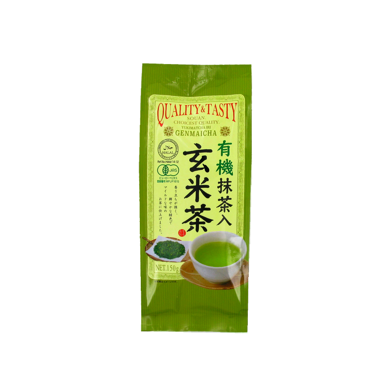 Thé vert matcha avec riz soufflé SOAN 5x10x150g Japon