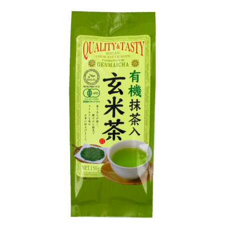 Trà xanh Matcha với cơm phồng SOAN 150g Nhật Bản
