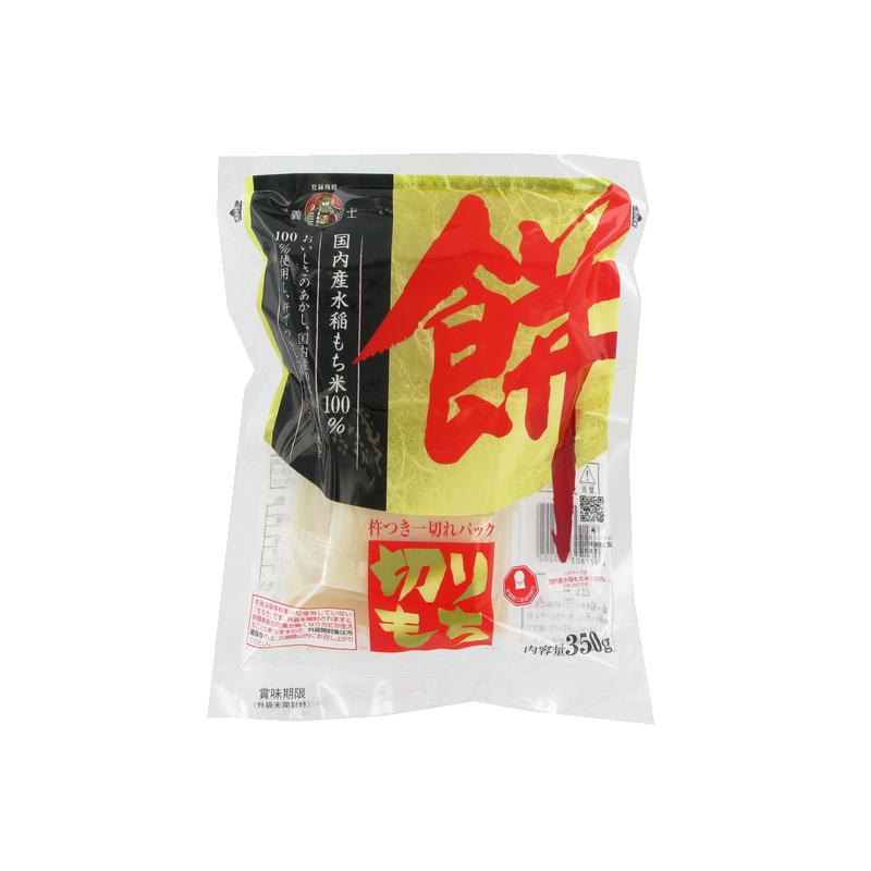 Tavoletta di riso kiri mochi GISHI 350g Giappone Tavoletta di riso kiri mochi GISHI 350g Giappone
