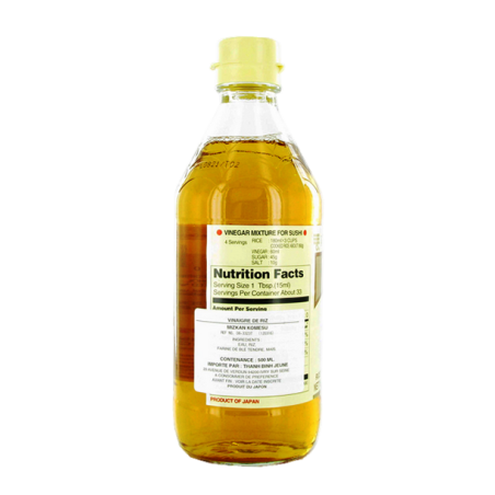 Vinaigre de riz MITSUKAN 500ml Japon