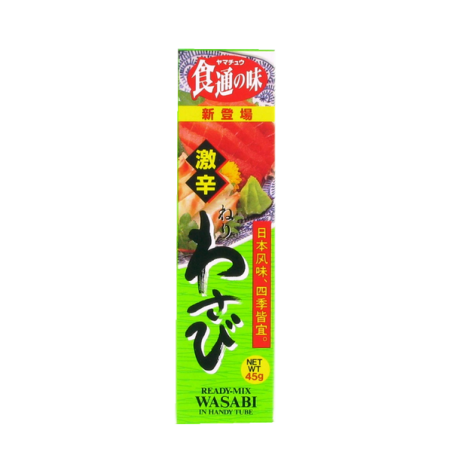 Wasabi en el tubo de YAMACHU 45g de Japón