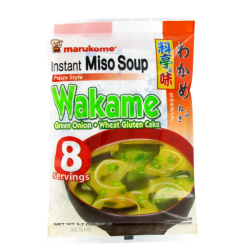 Soup miso wakame instant MARUKOME 190g Japan