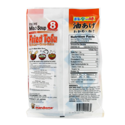 Soup miso tofu fried instant MARUKOME 190g Japan