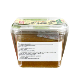 Pâte de miso clair non pastéurisé MARUMAM 6x500g Japon