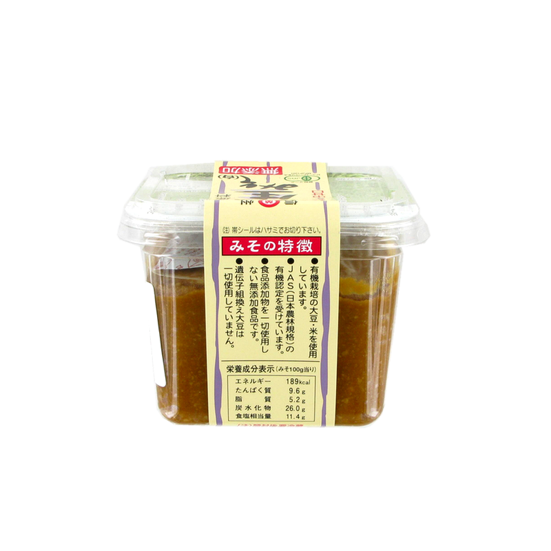 Pâte de miso clair non pastéurisé MARUMAM 500g Japon
