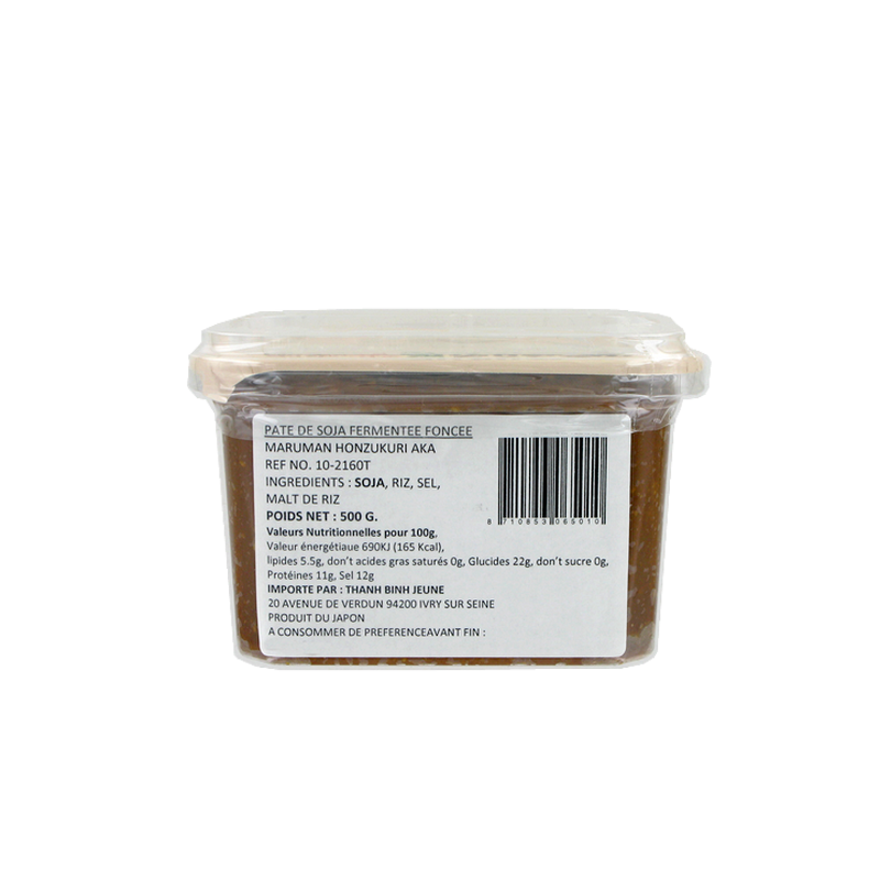 Pate de miso fonce MARUMAN 500g JP