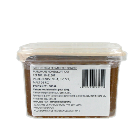 Pasta di miso scurisce MARUMAN 500g JP
