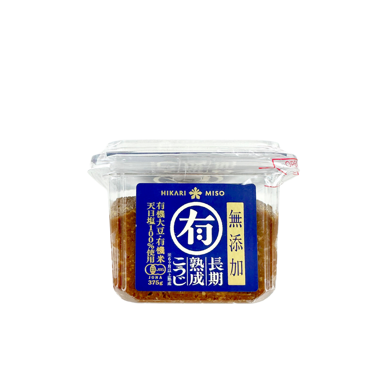 Pâte miso organic HIKARI 375g Japon Pâte miso organic HIKARI 375g Japon