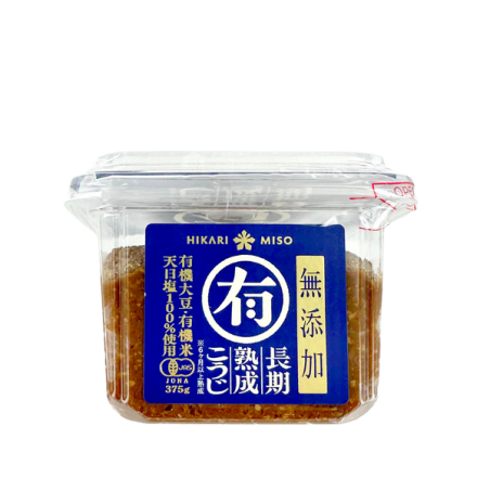 Pâte miso organic HIKARI 375g Japon