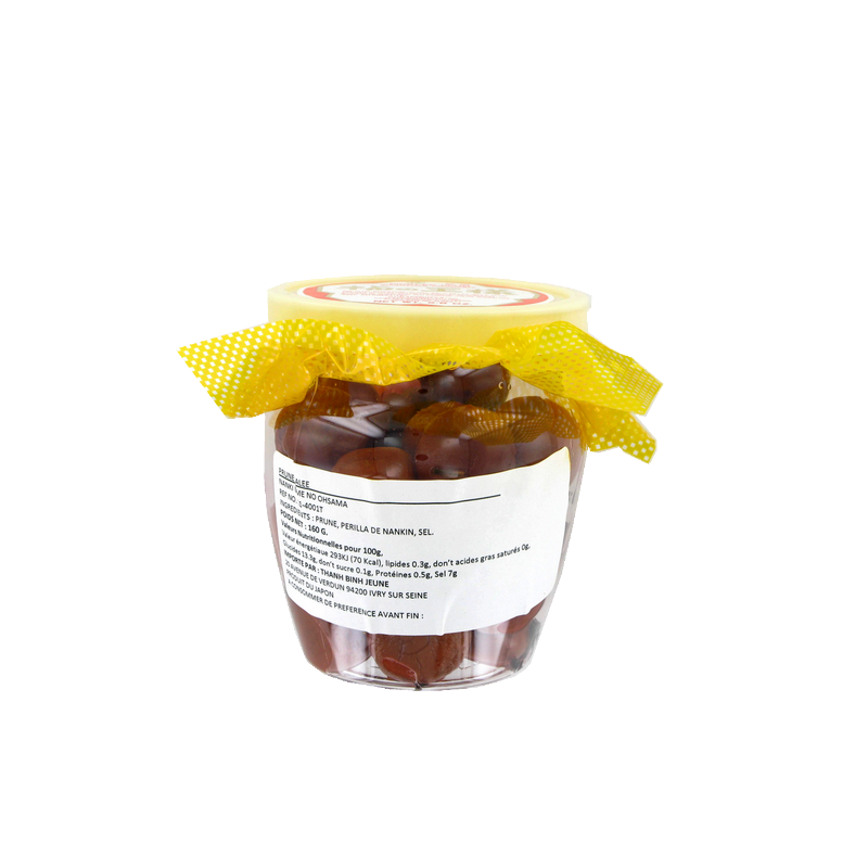Prune salée Umeboshi NANKI 160g Japon