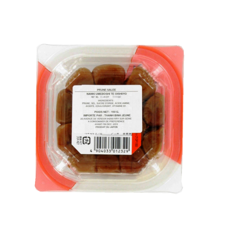 Prune salée umeboshi NANKI 3x12x150g Japon