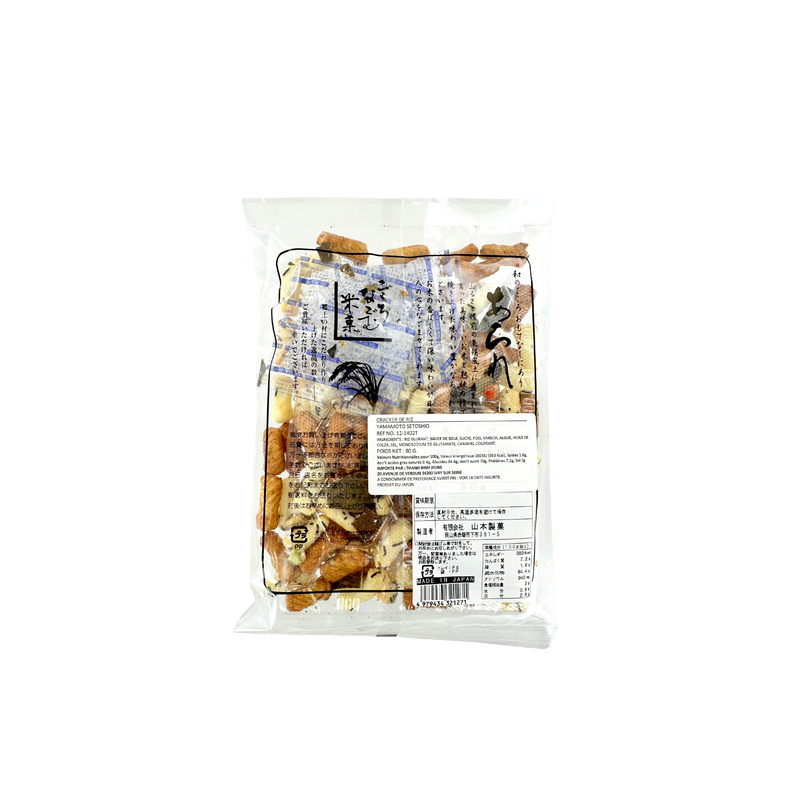 Cracker de riz Setoshio YAMAMOTO 80g Japon Cracker de riz Setoshio YAMAMOTO 80g Japon
