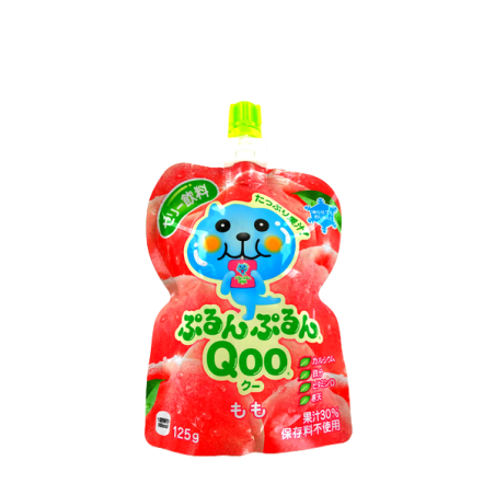 MINUTEMAID peach flavored gelatin drink 125g Japan