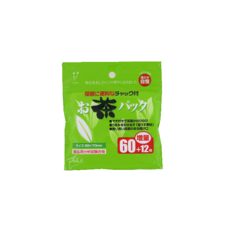 Filter tea ocha pack ZENMI 72pcs Japan