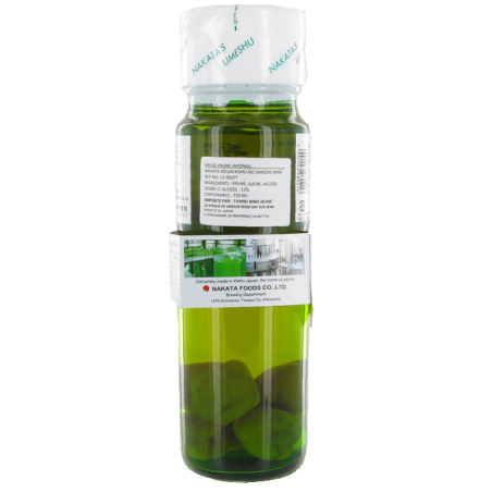 Fermented alcoholic beverage made from Japanese Umeshu plums with NAKATA plum 720ml 12° Japan