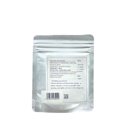 Thé vert matcha Ceremonail en poudre SENCHASO 32x30g Japon