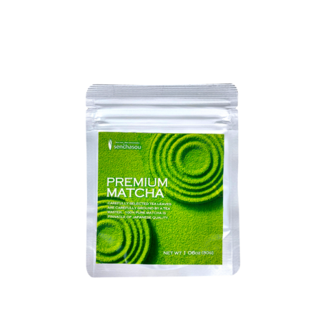 Thé vert matcha premium en poudre SENCHASO 32x30g Japon
