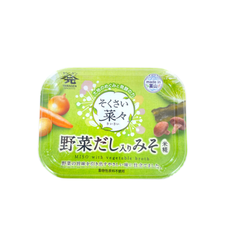 Pâte miso dashi Sokusai SaiSai YAMAMOTO 8x300g Japon