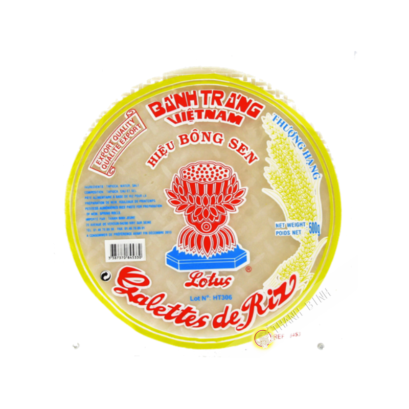 Bánh tráng LOTUS 28cm 400g Việt Nam