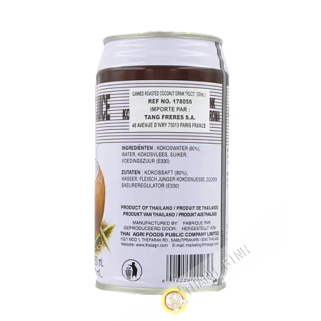 Cocossaft gegrillt puple FOCO Thailand 350ml