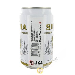 Bière SINGHA Canette 330ml 5° Thailande