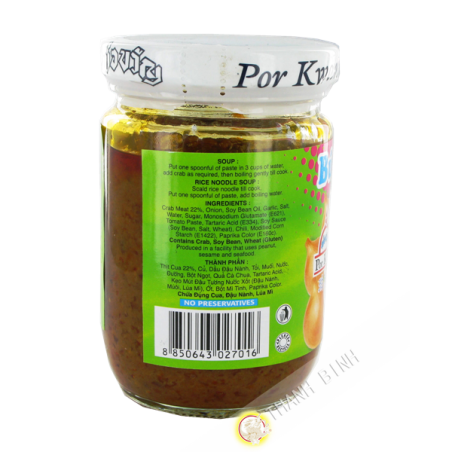 Sauce Bun rieu cua crabe épicé POR KWAN 24x200g Thailande