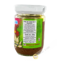 Sauce Bun rieu cua crabe épicé POR KWAN 24x200g Thailande Sauce Bun rieu cua crabe épicé POR KWAN 24x200g Thailande